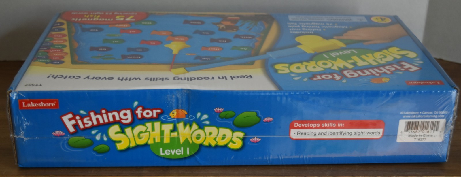 Lakeshore-Fishing for Sight-Words Level 1, Reading Skills for Ages 4+, New/Seal