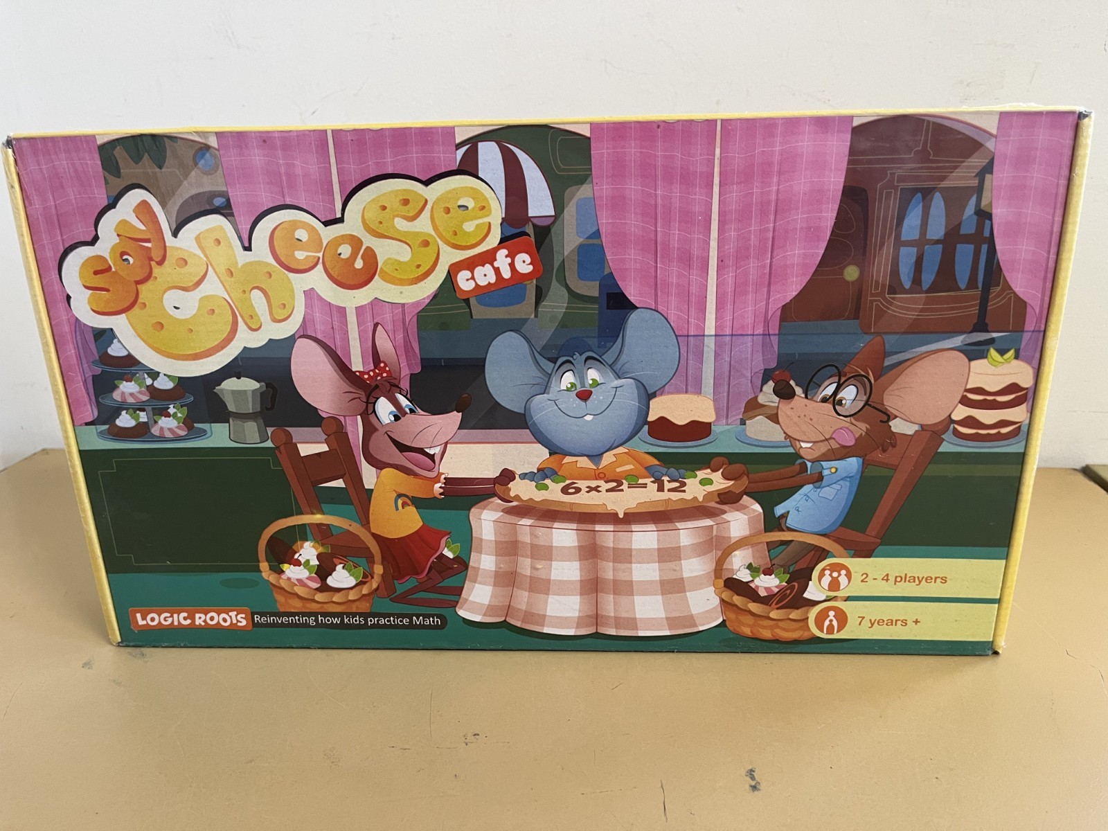 Say Cheese Cafe – Multiplication Math Game, Logic Roots, New & Sealed