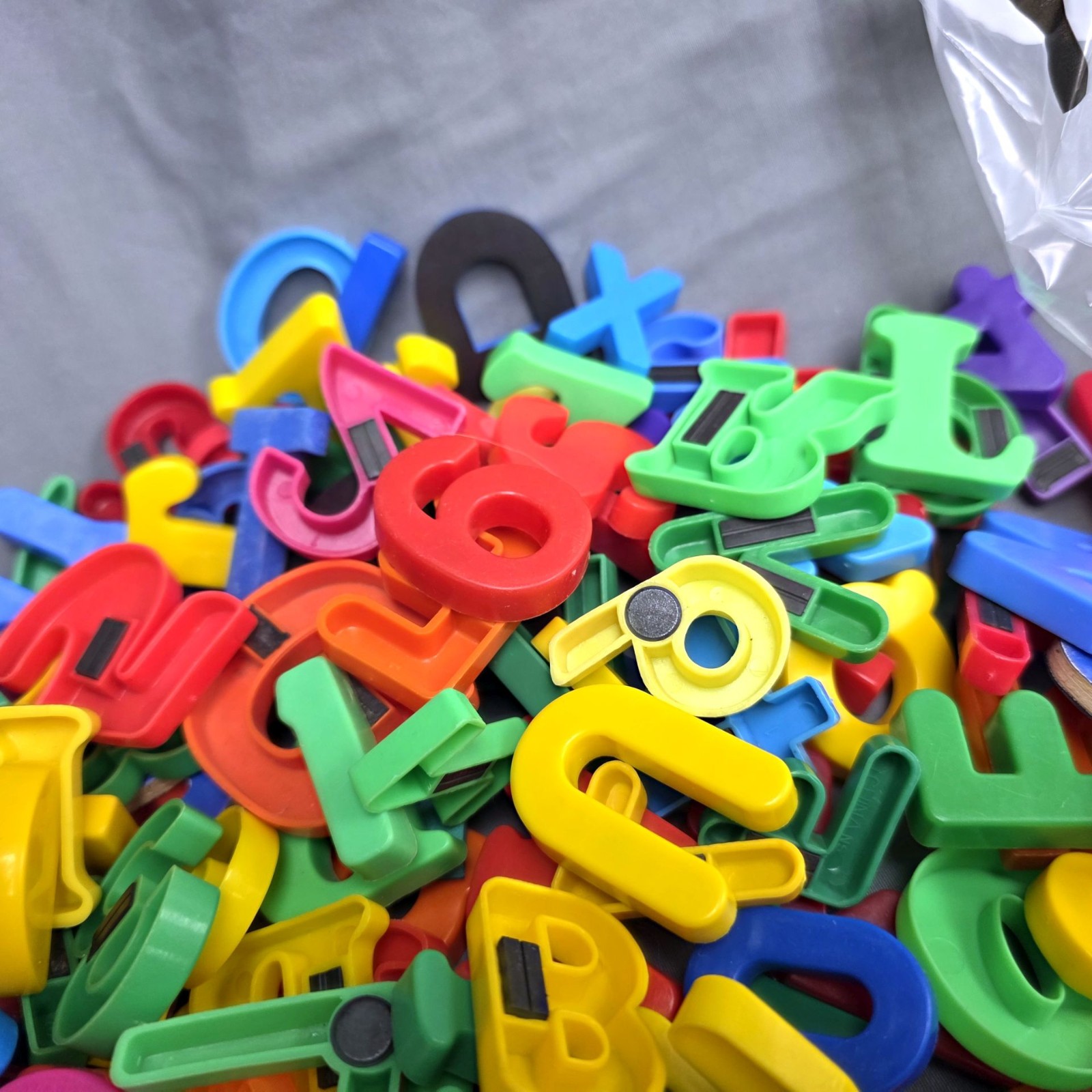 Vtg Magnetic Letters Numbers Homeschool Mixed Fisher Price Tootsietoy Jaru 200+