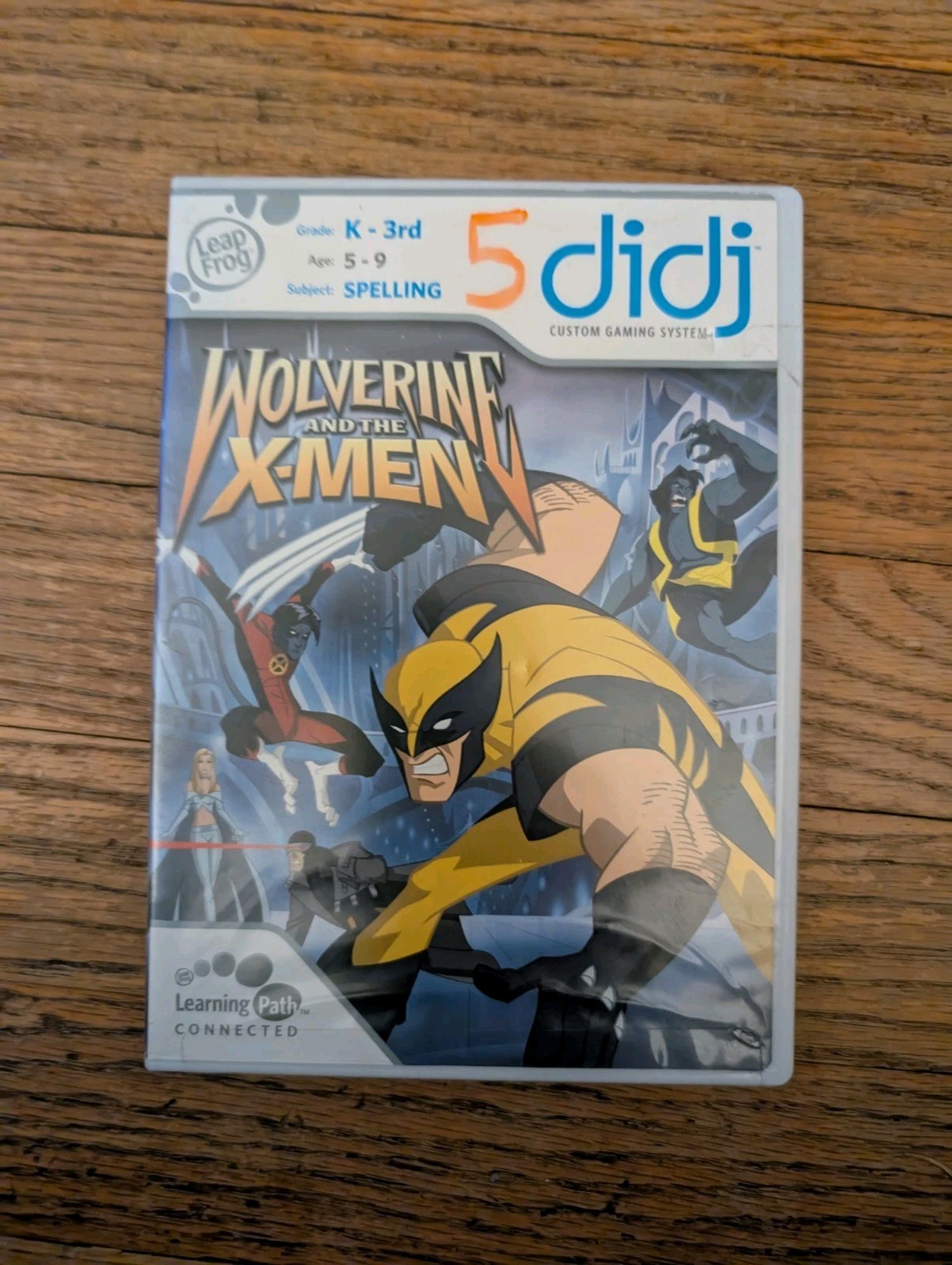 DIDJ Leapfrog Wolverine & the X Men Spelling Kindergarten Through 3rd Grade