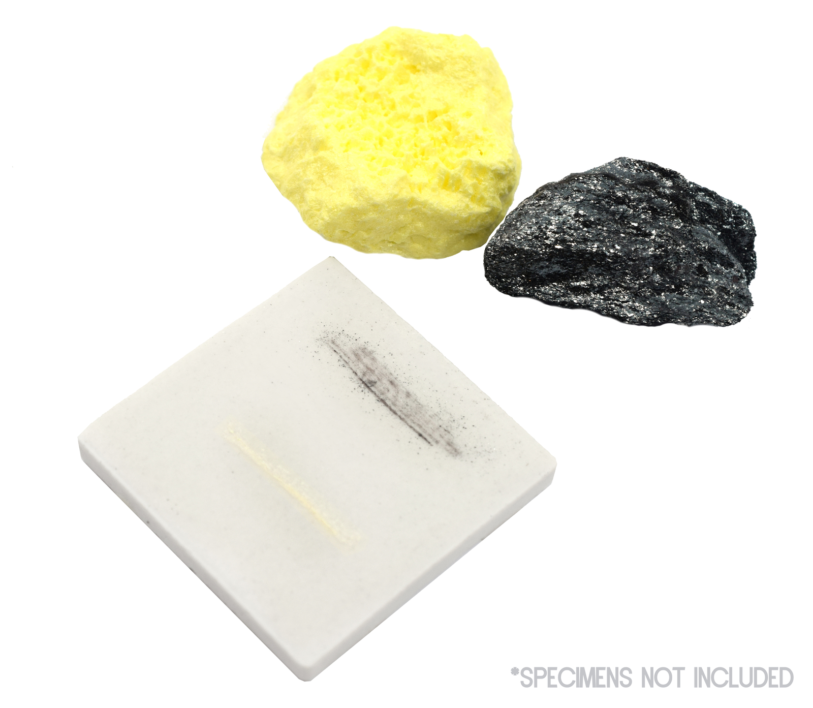 12PK Streak Plates – For Testing Rocks & Specimens – Class Pack – Eisco Labs