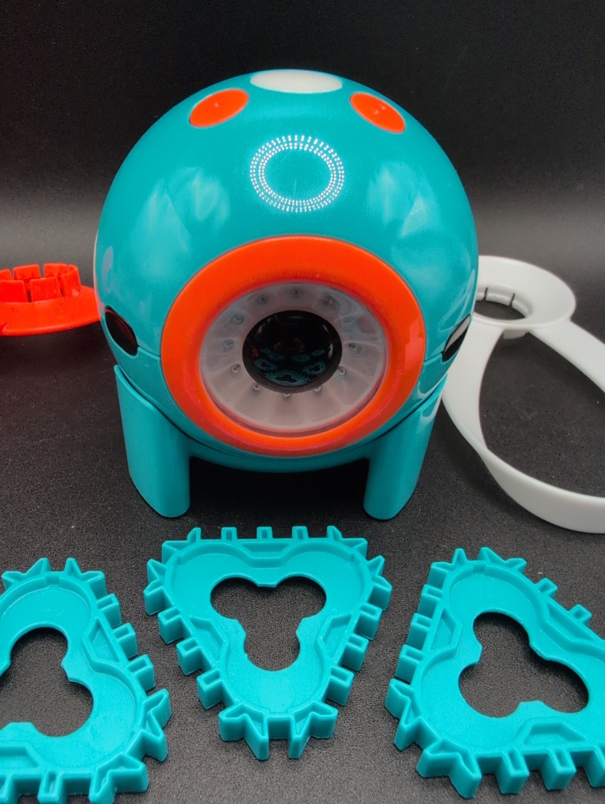 STEM Wonder Workshop Dot Robot Blue Coding Interactive Lot See Photos Works