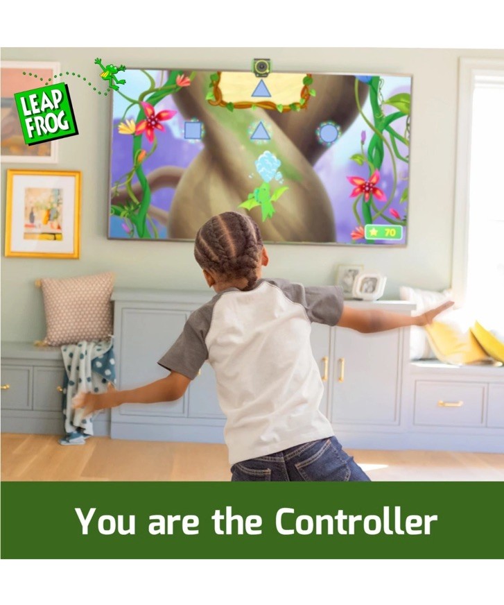 NEW LeapFrog LeapMove Gaming Console Motion-Based Learning 25 Preload Games