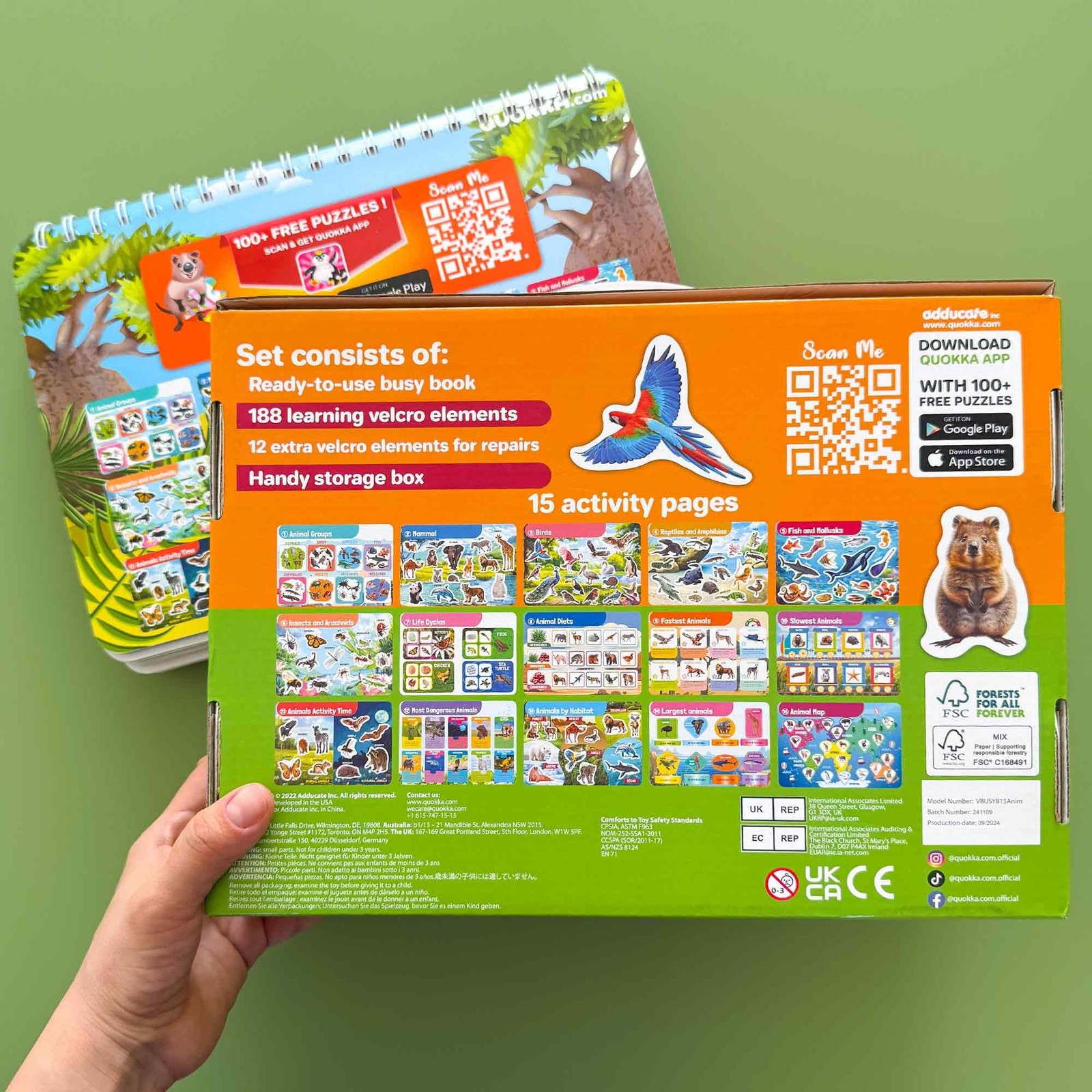 Montessori Busy Book for Ages 4-8 – Pre K Learning Activities for Homeschooli…
