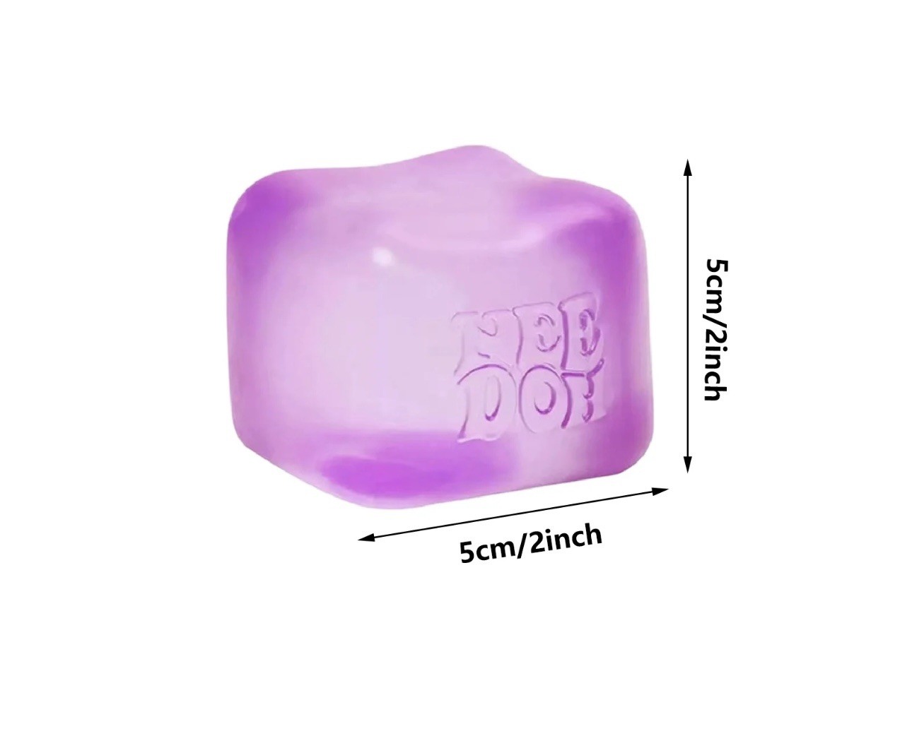 LOT OF 12 NeeDoh Nice Ice Nee Doh Nice Cube – Blue Pink Purple – Multiple NEW!!