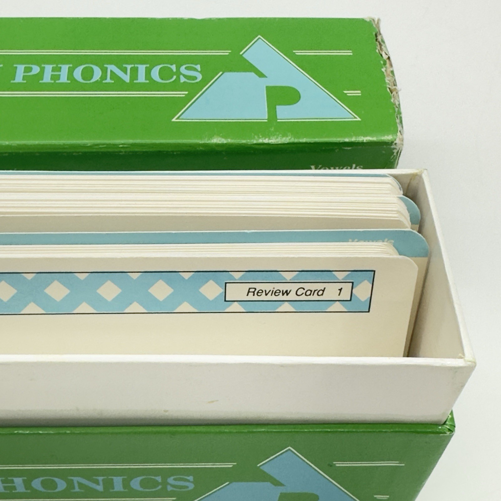 Drake Action Phonics Vowels Audio Cards for Califone Card Master Language Master