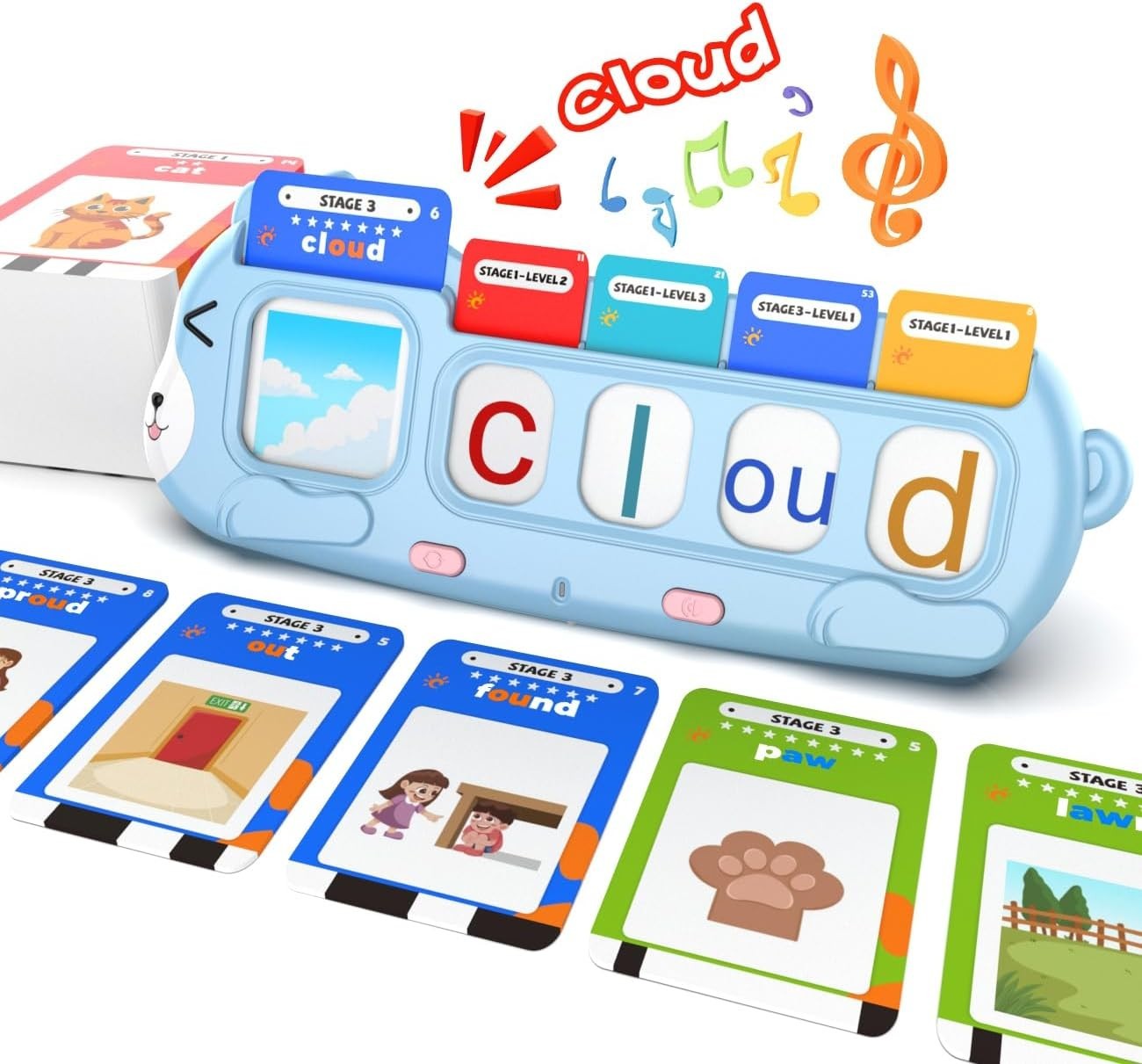 Interactive Phonics & Math Learning Set for Ages 4-8