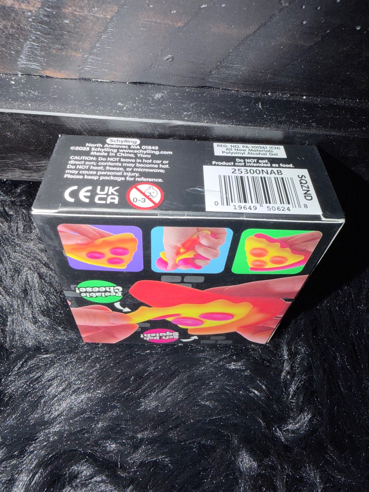 NEW Authentic Schylling NeeDoh 🔥 Squeeza Pizza Soft Doh Squishy Toy Pink Crust