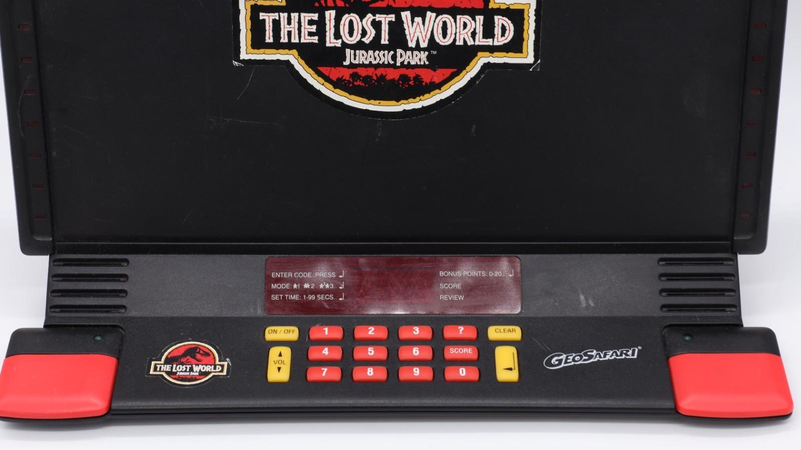 GeoSafari The Lost World Jurassic Park Electronic Learning Game