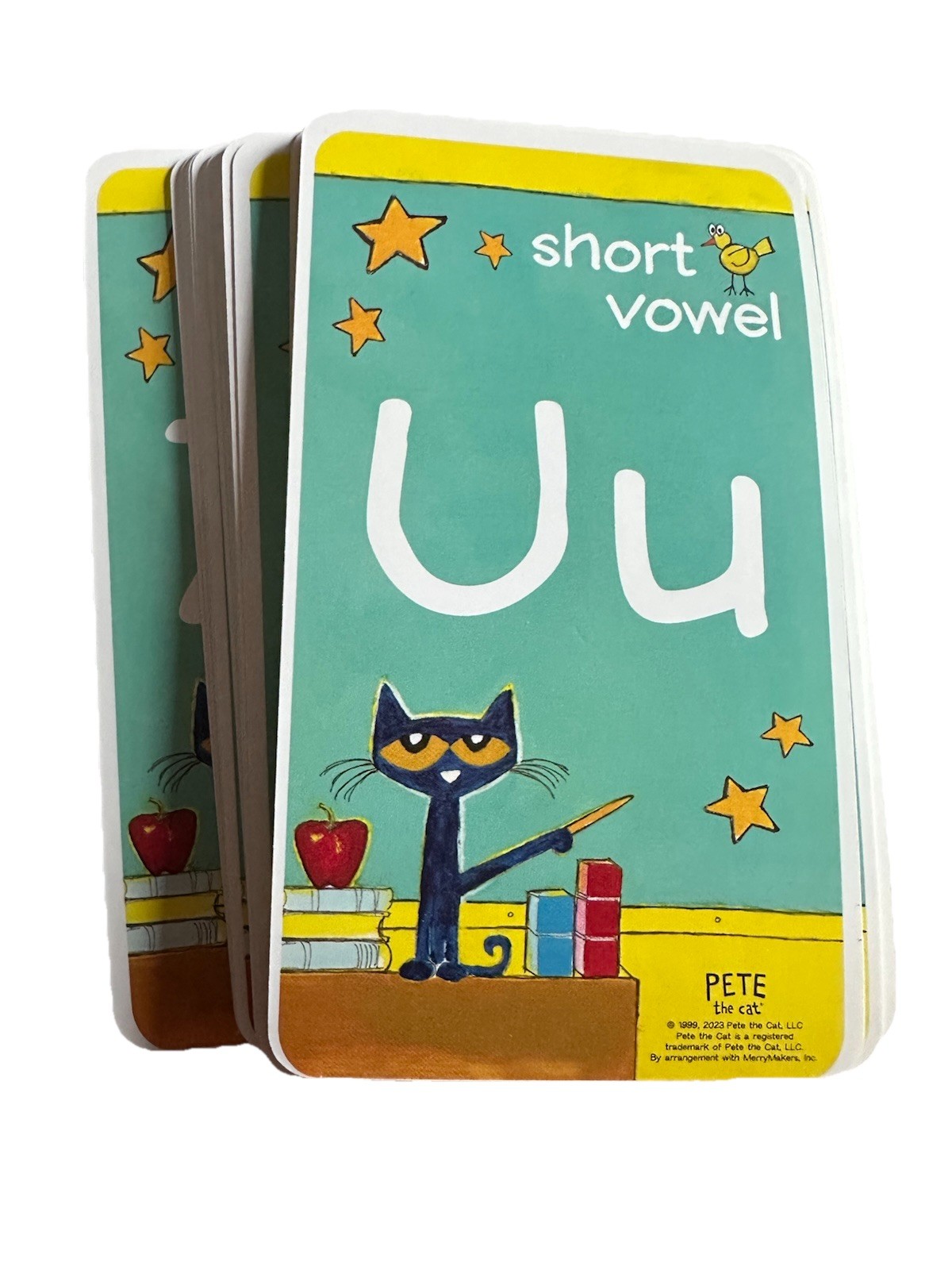 Pete the Cat ABC’s & Words Flash Cards – Ages 3+ – 36 Cards