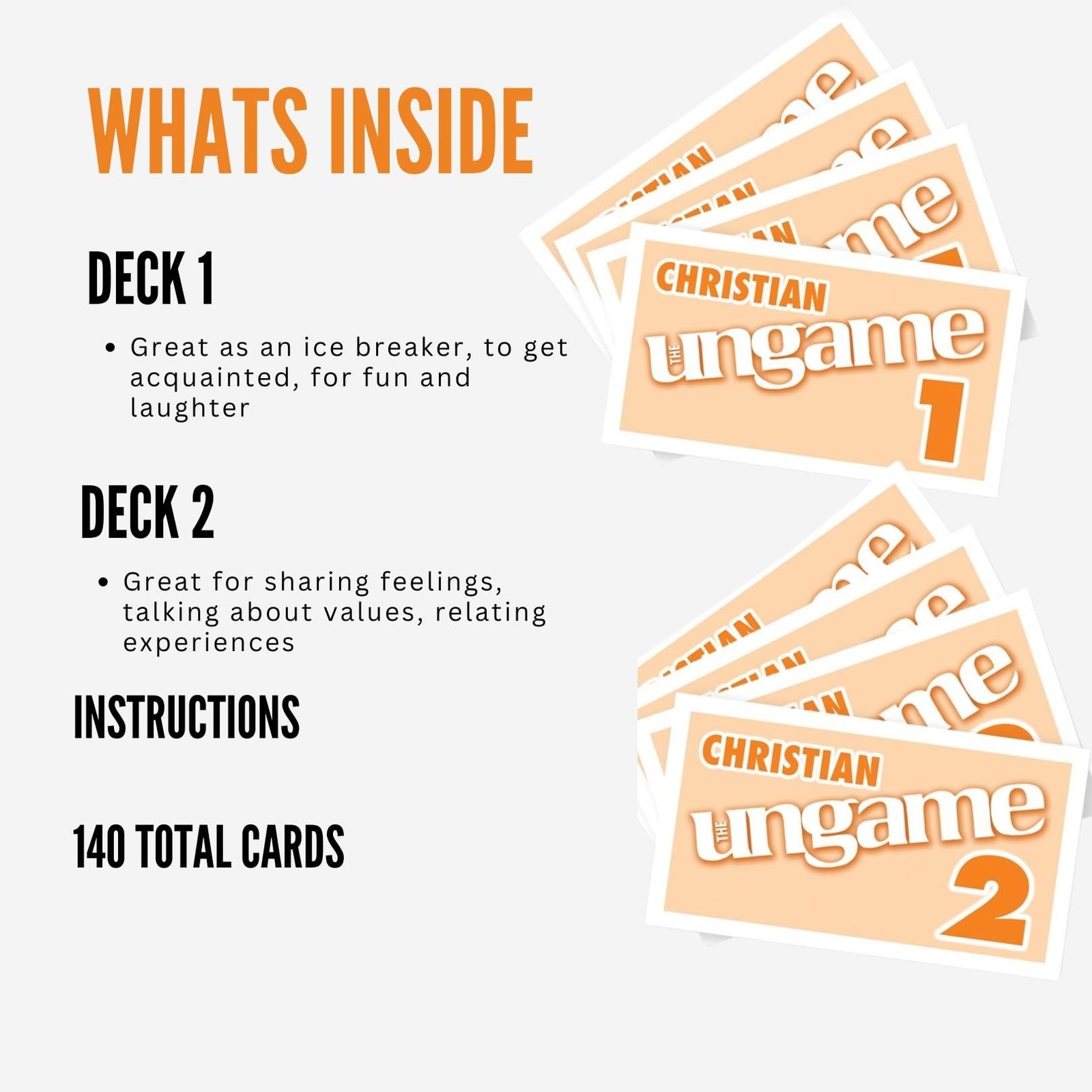 Pocket UNGAME Christian Version – Fun and Educational Game for Kids – Ideal f…