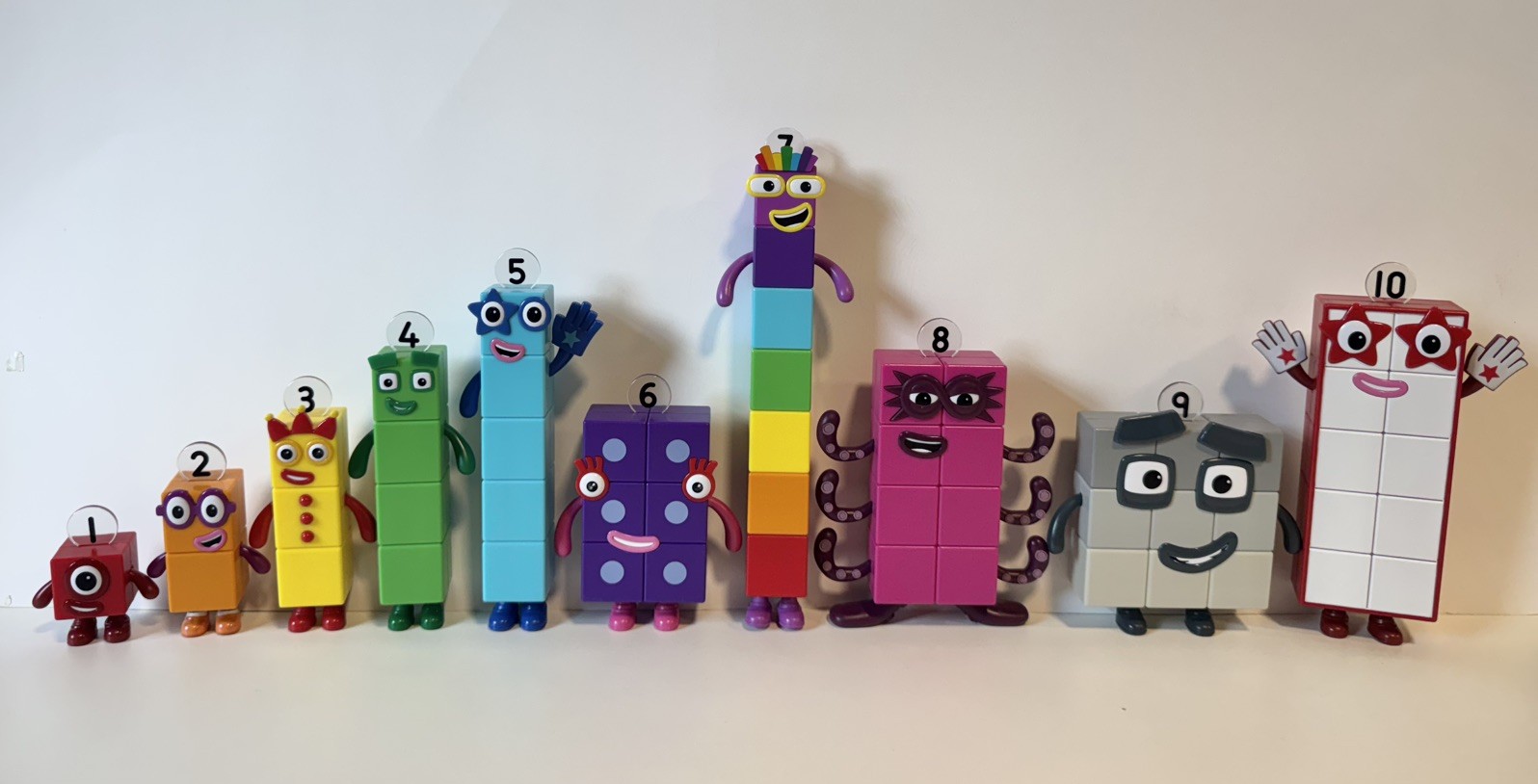 Hand2mind Complete Numberblocks Figures 1-10 Educational Learning Toy – EUC!