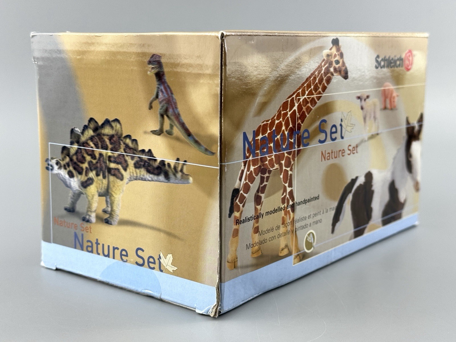 Schleich Nature Set – Rabbit Hutch with 2 Bunny Rabbits (40974) Brand New Rare!