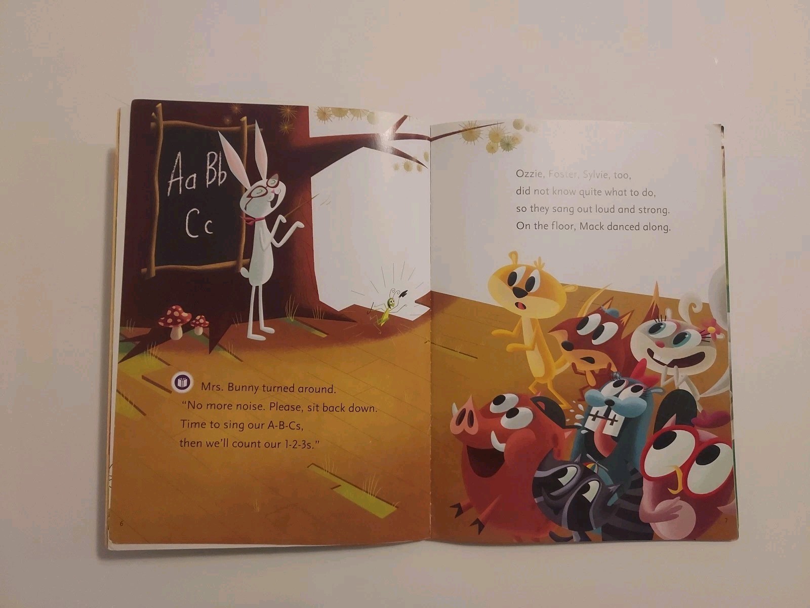 Leap Frog OZZIE and MACK Paperback book (Works on both Tag and Leapreader)