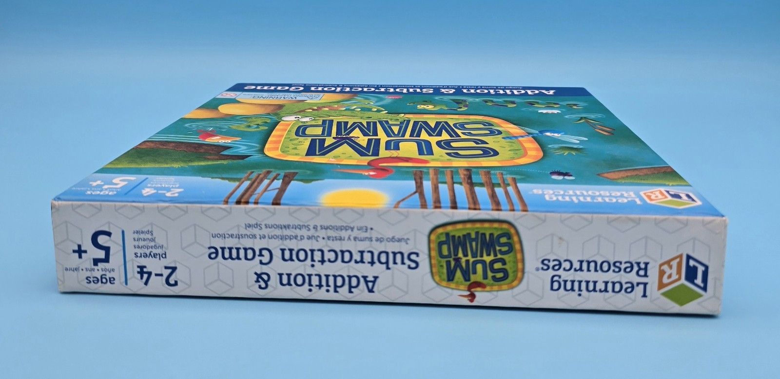 Learning Resources Age 5+ Sum Swamp Addition & Subtraction , 2- 4 Players