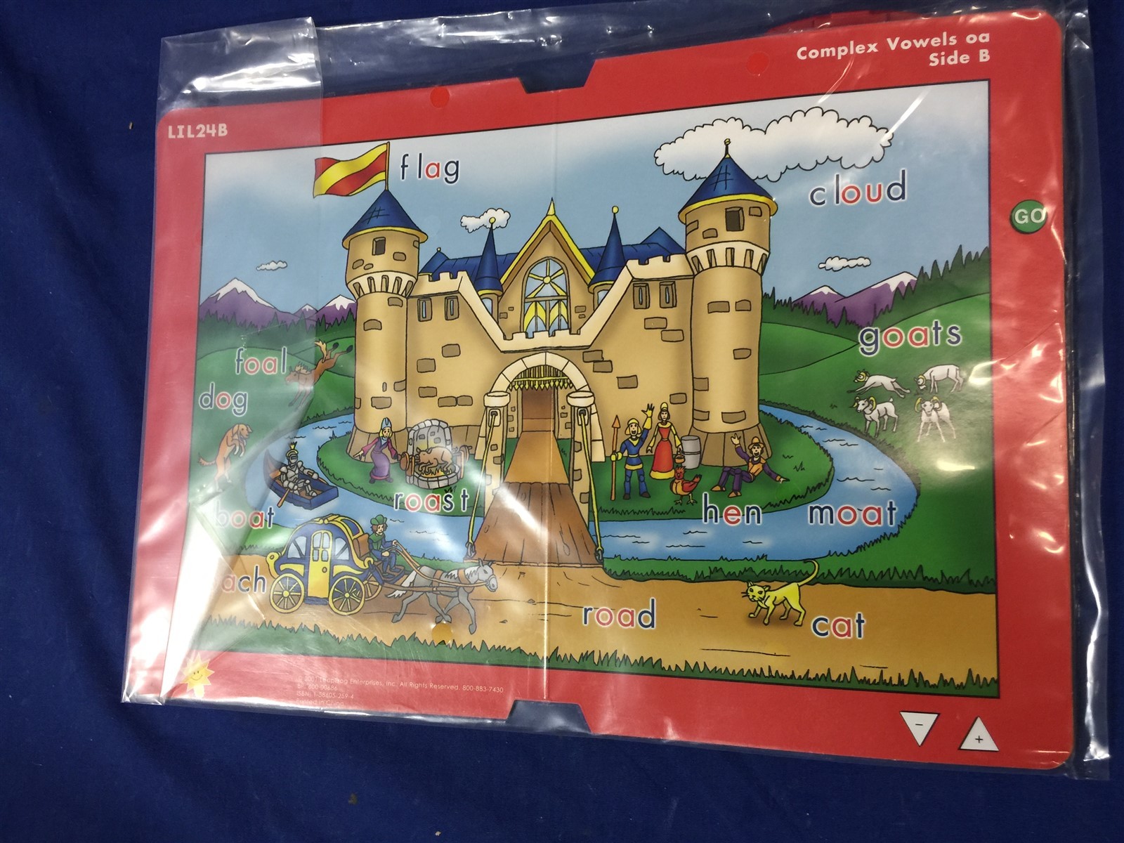 Leap Frog Leap Pad School house Quantum Phonics Skill Cards Levels 2-6 Vowels