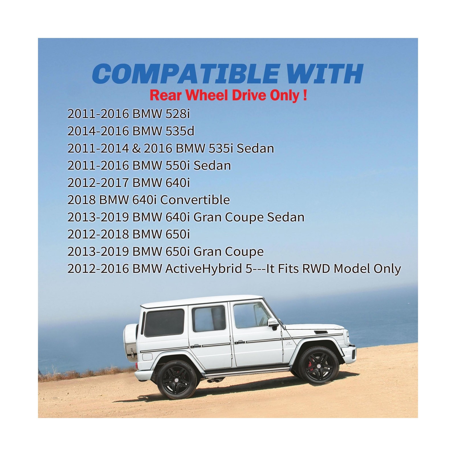Suspension Control Arm Kit Compatible with BMW 5 6 Series F06 F10 F11 F12 F13…