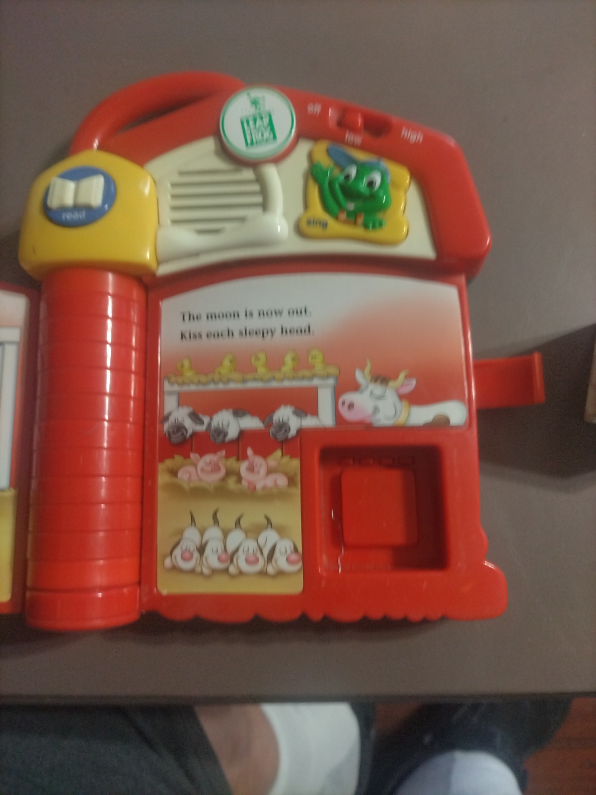 Leap Frog ~ TAD’S COUNTING FARM Interactive Electronic Talking Book ~ Complete