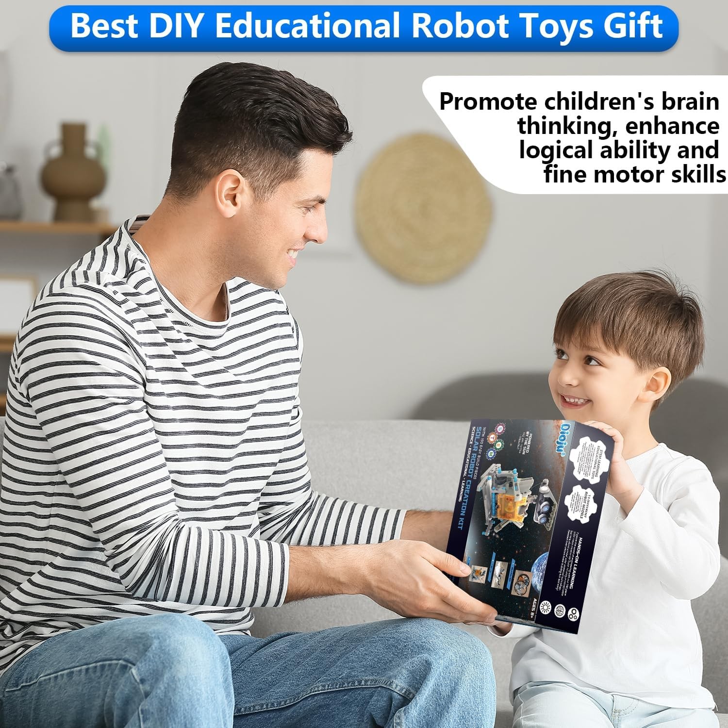 13-in-1 Solar Robot STEM Kit for Kids Ages 8-12, Science & Robotics Building Toy