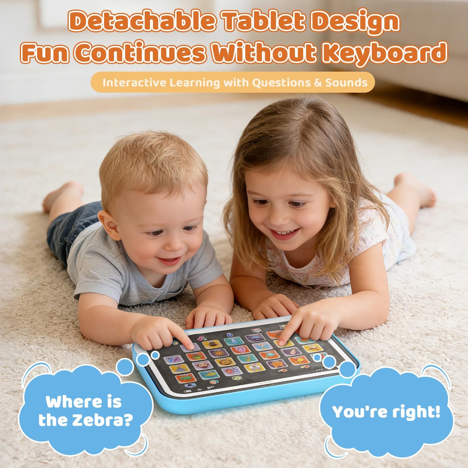 Learning Toy for 1 2 3 Years Old Boys Girls, Learning Laptop Toys for Toddler…