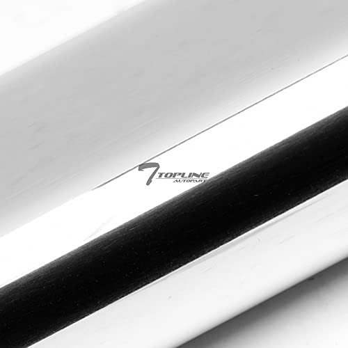 04-08 Ford F150 Super Cab 4″ Running Boards Pair Chrome Ext Cab 2-Full 2-Half