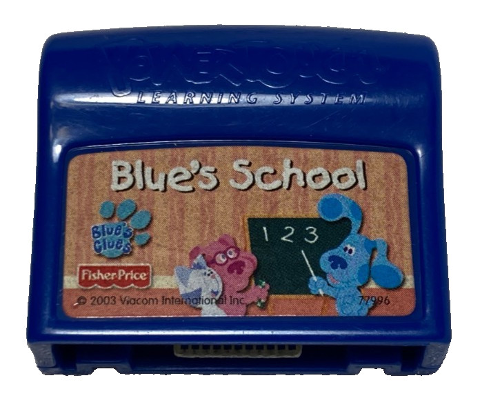 Fisher Price Power Touch Learning System Cartridge-Blue’s Clues Blue’s School