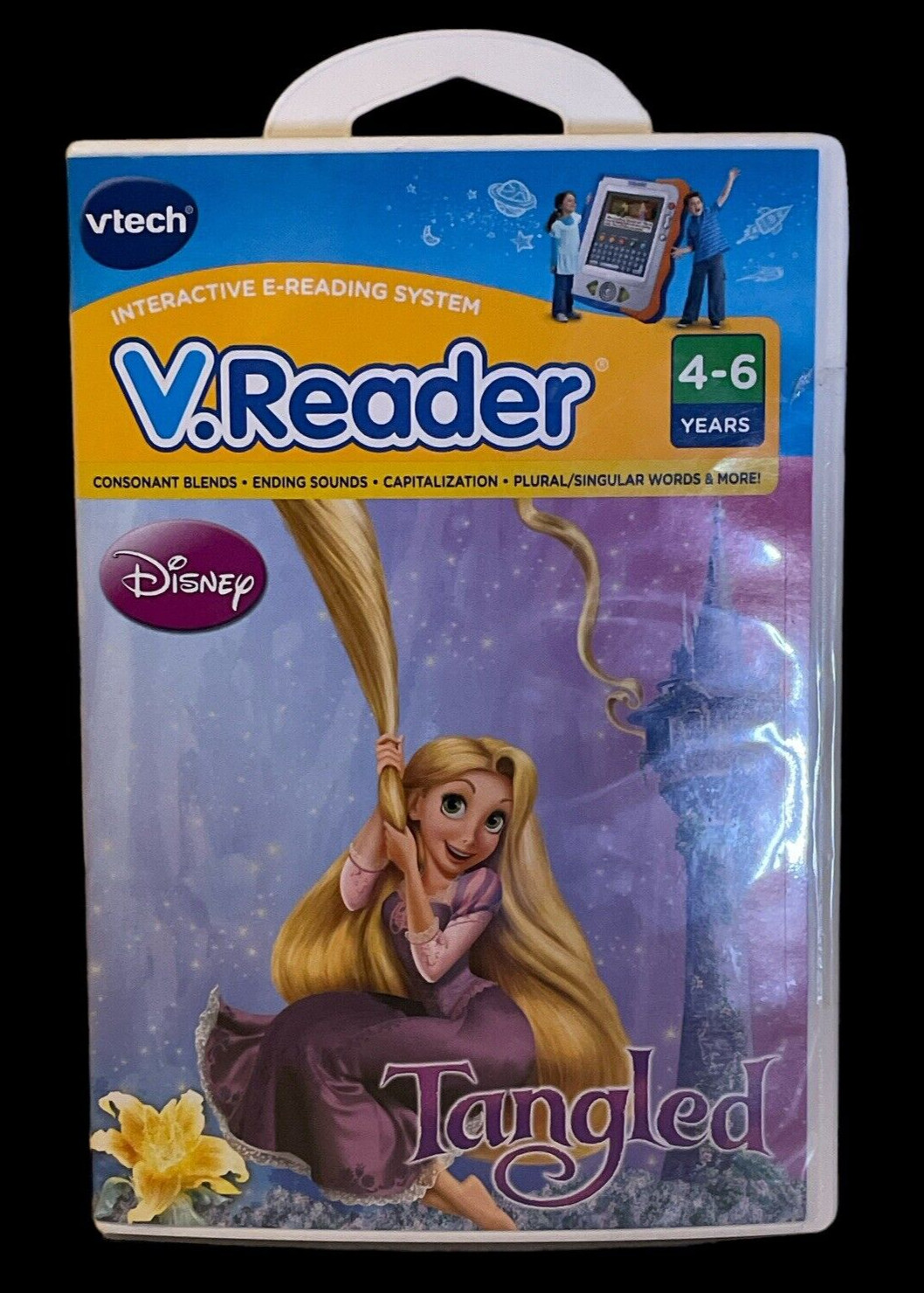 V.Reader Interactive E-Reading System Disney Tangled Ages 4-6 Years