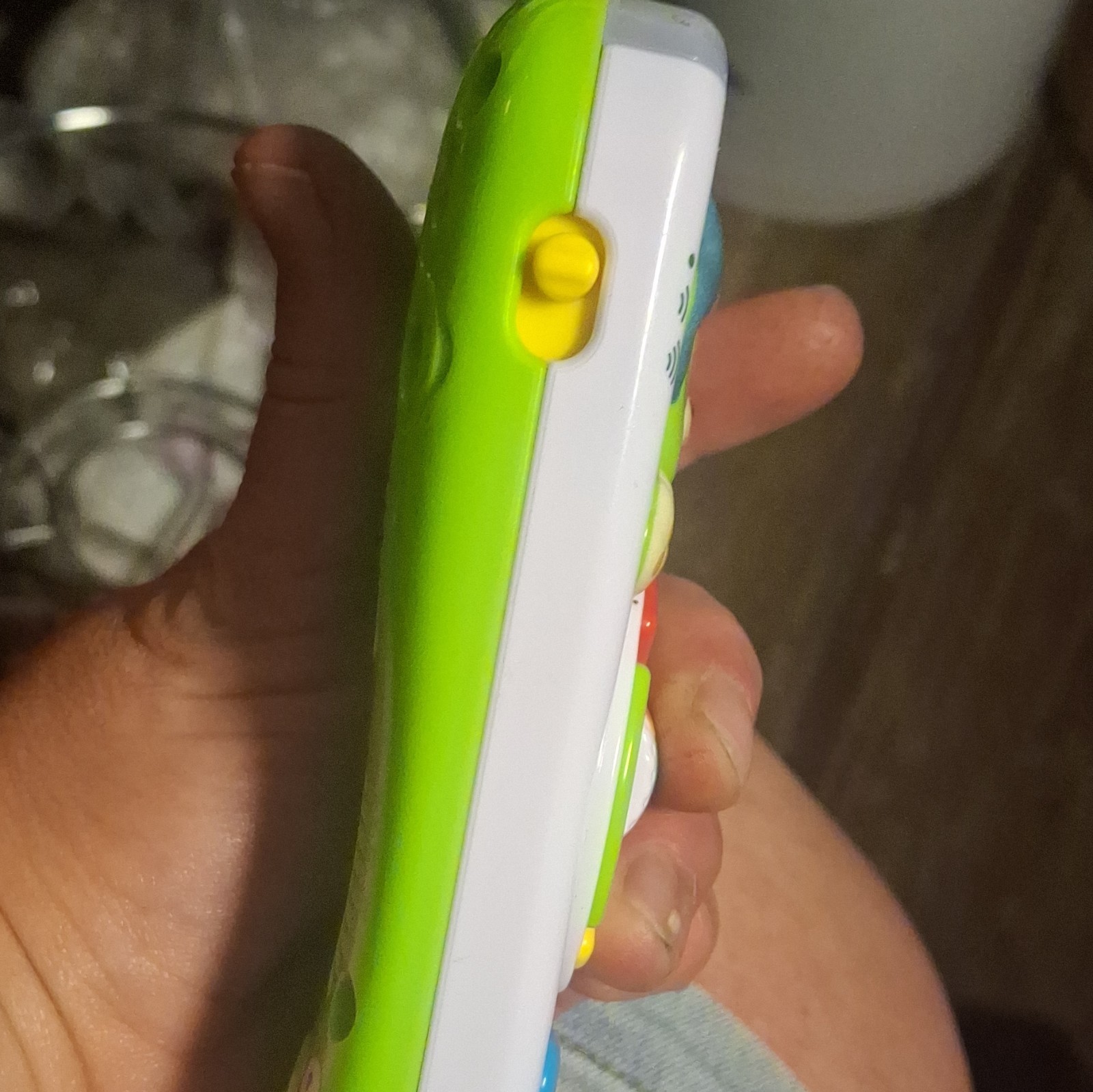 LeapFrog Learning Remote Electronic Learning Toy Green/White, Ages 12M-4Y