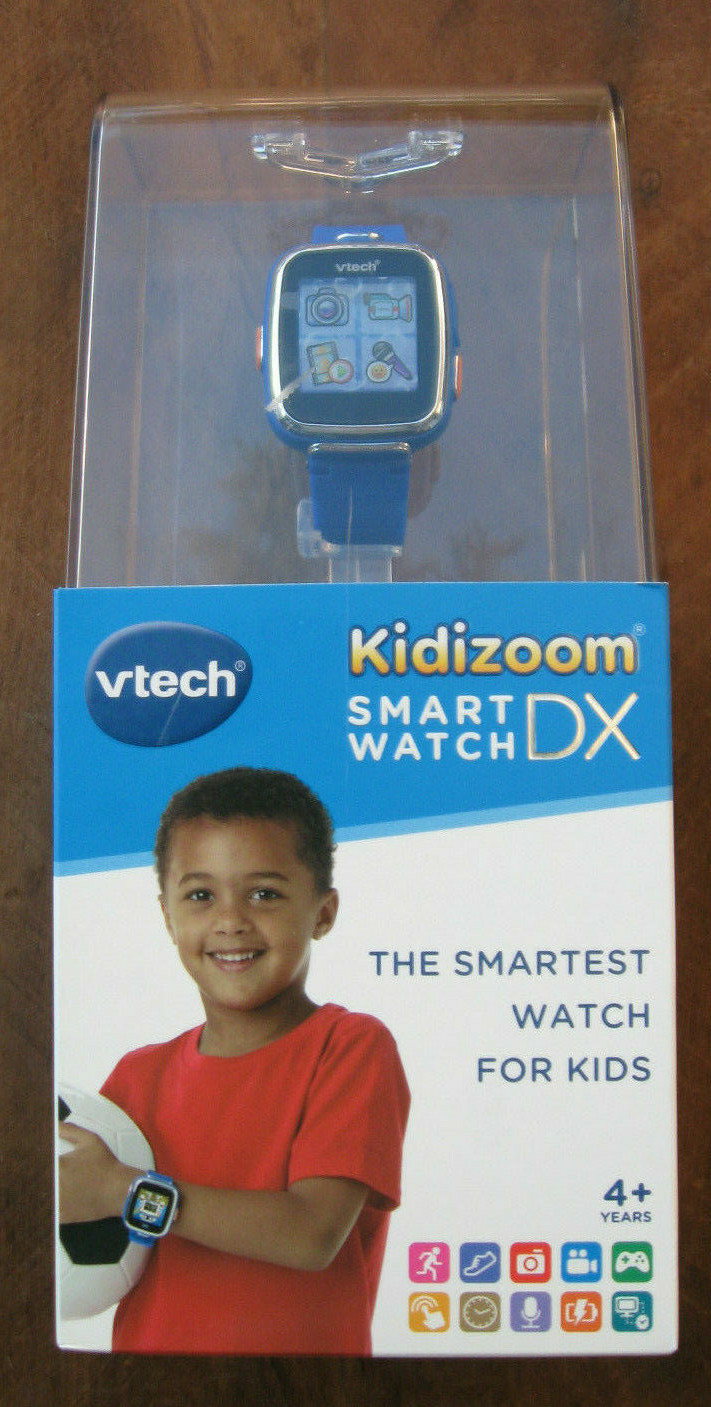 New~VTech Kidizoom Smartwatch DX Smart Watch – Blue Model ID 1716