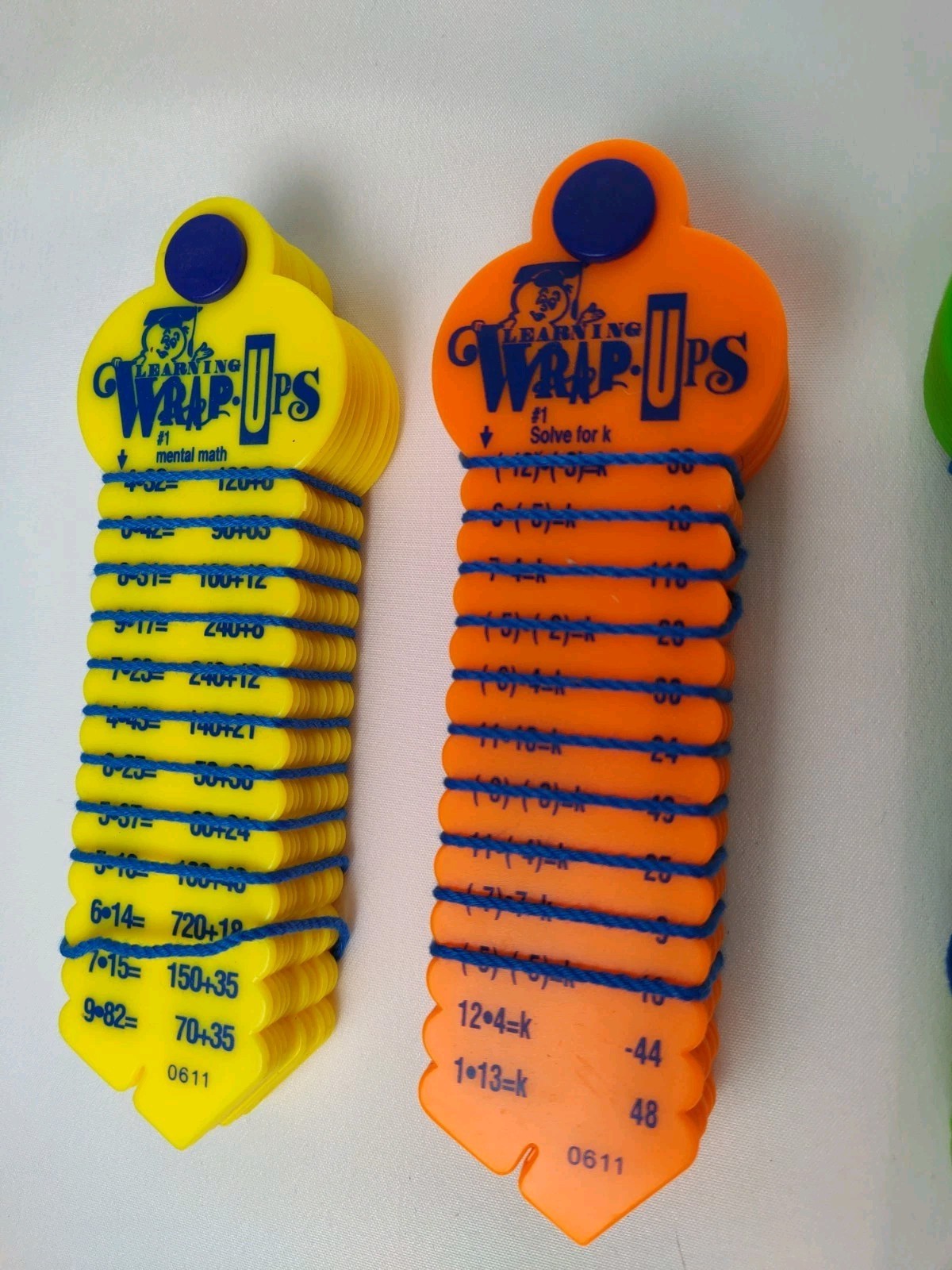 WRAP-UPS Pre-Algebra Intro Kit Set of 5 Math Learning School Hands-on Practice