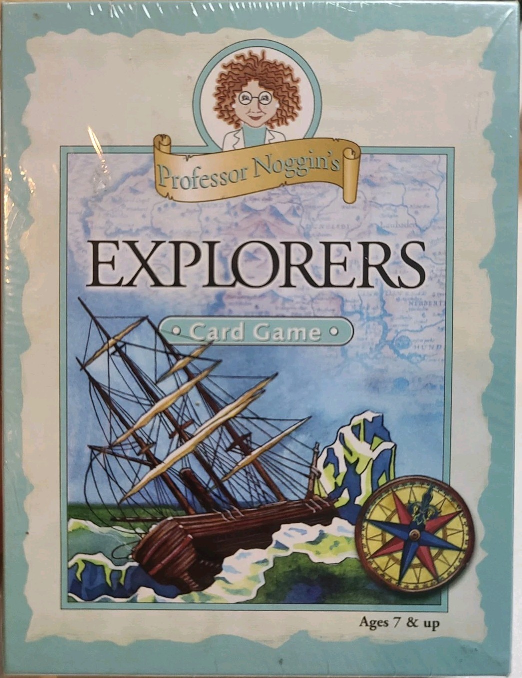 Professor Noggin’s Explorers Card Educational Card Game FACTORY SEALED