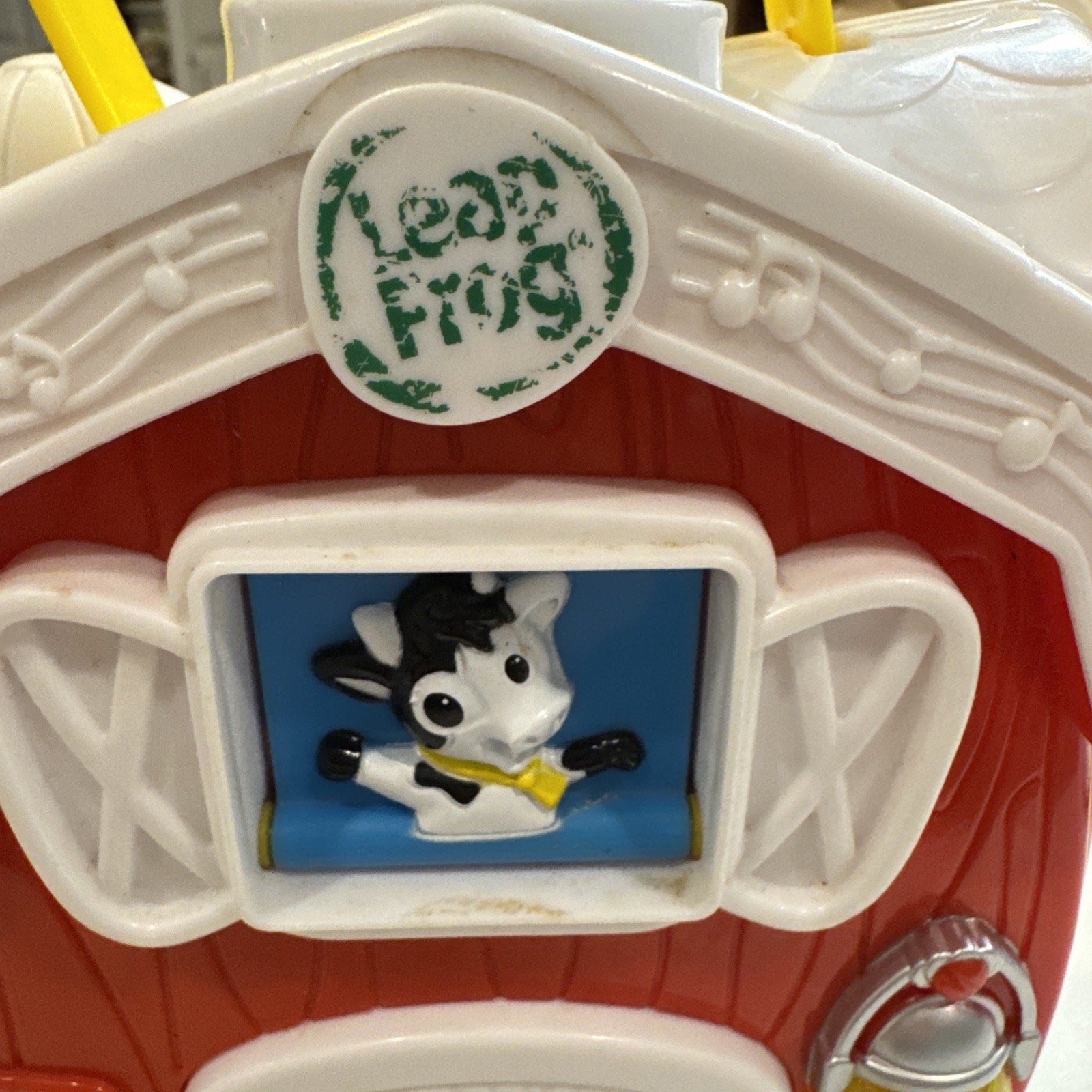 Leap Frog My Discovery Activity Barn Farm Animals Cow Pig Cat Leapfrog