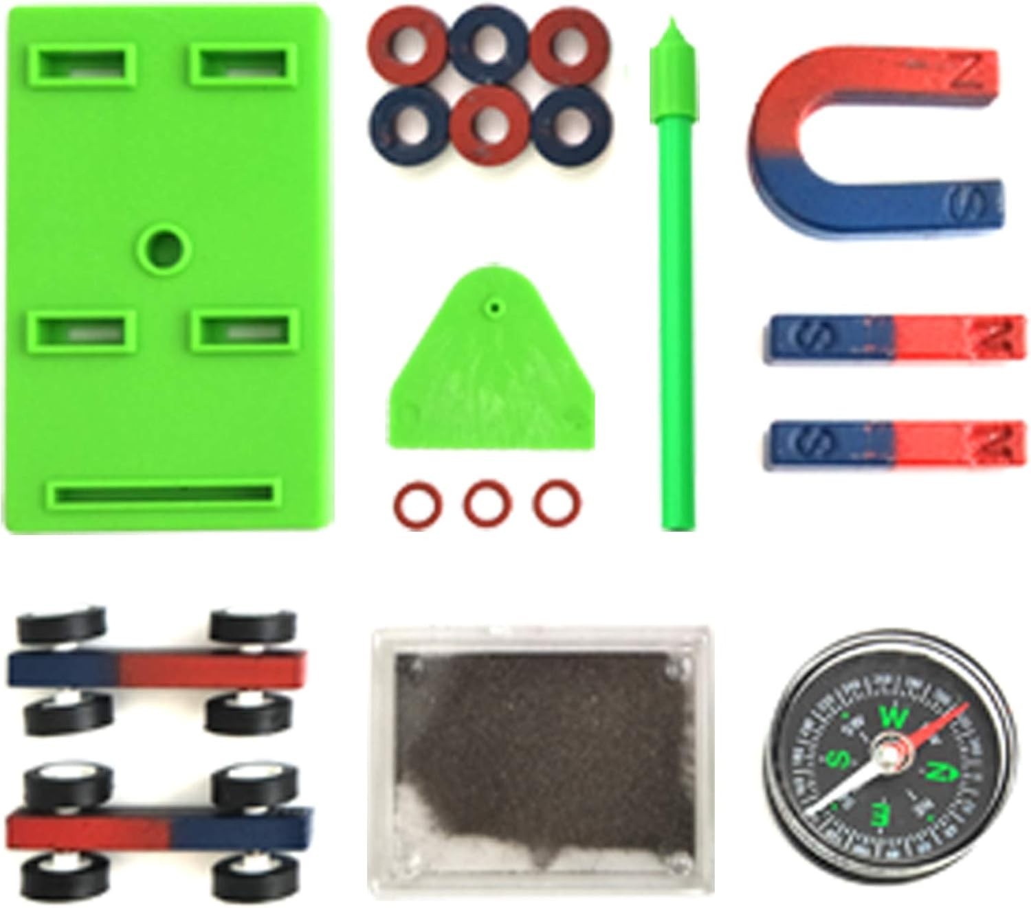 EUDAX Labs Junior Science Magnet Set for STEM Education Science Experiment Tools