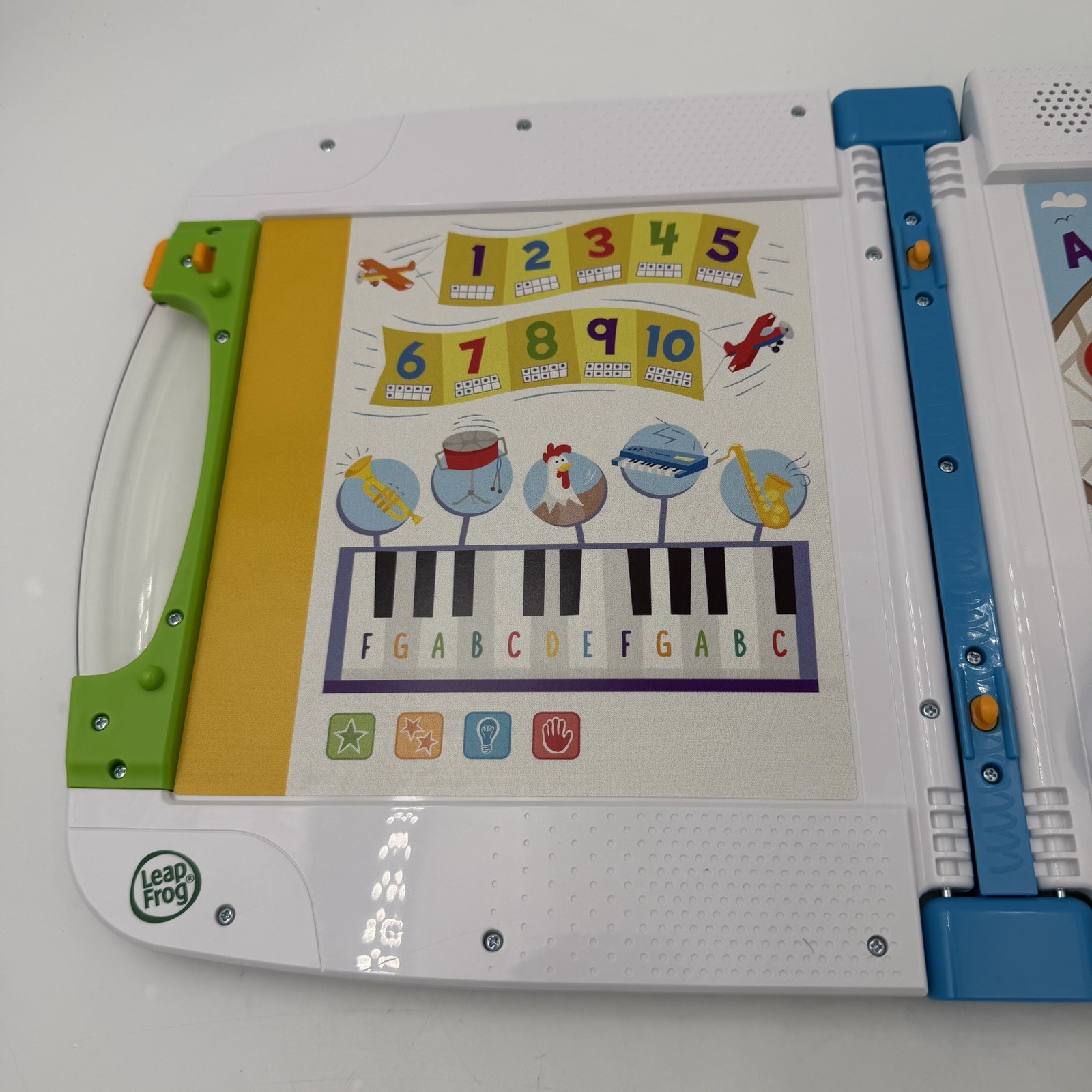 Leapfrog Leap Start Interactive Learning System with 2 Books TESTED SEE VIDEO!