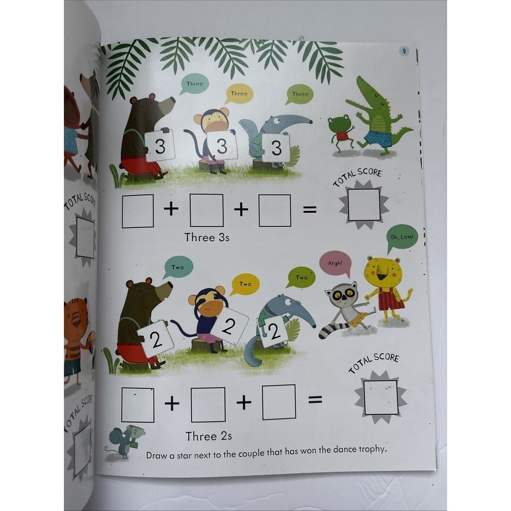 USBORNE Key Skills Lot 3 Wipe Clean Books Workbooks Intermediate MATH/LANGUAGE