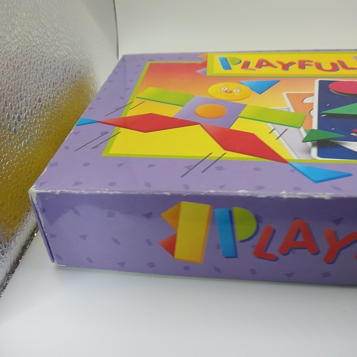 Vtg 1991 Discovery Toys Playful Patterns Design Shape Activity Game Complete