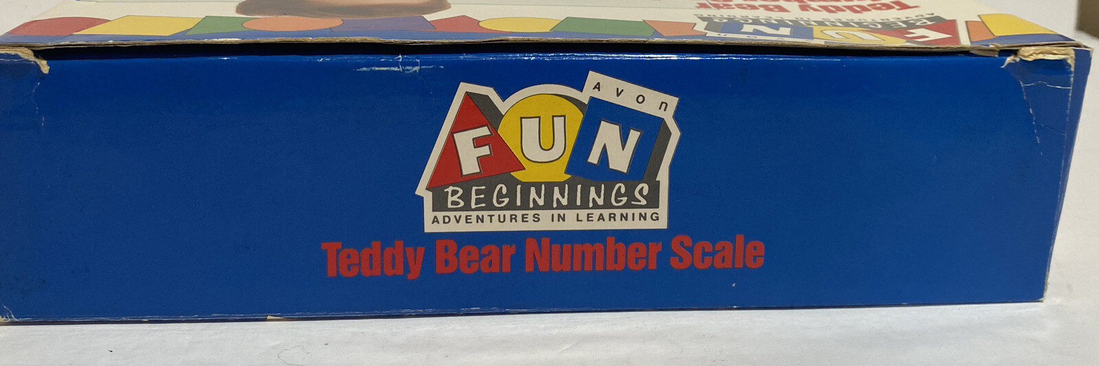 Avon Fun Beginnings Teddy Bear Number Scale Addition Math Readiness- Complete