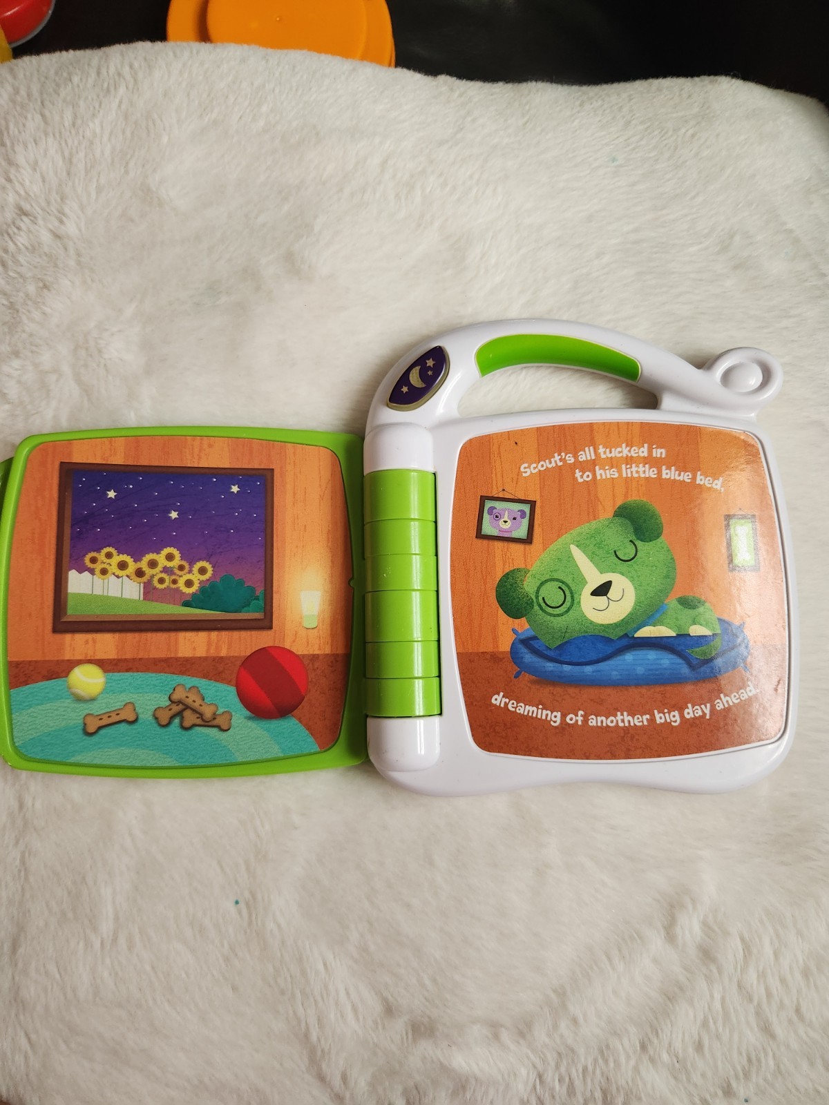 Leap Frog GOOD NIGHT SCOUT Electronic Book Works With Tag Junior 2011 Works
