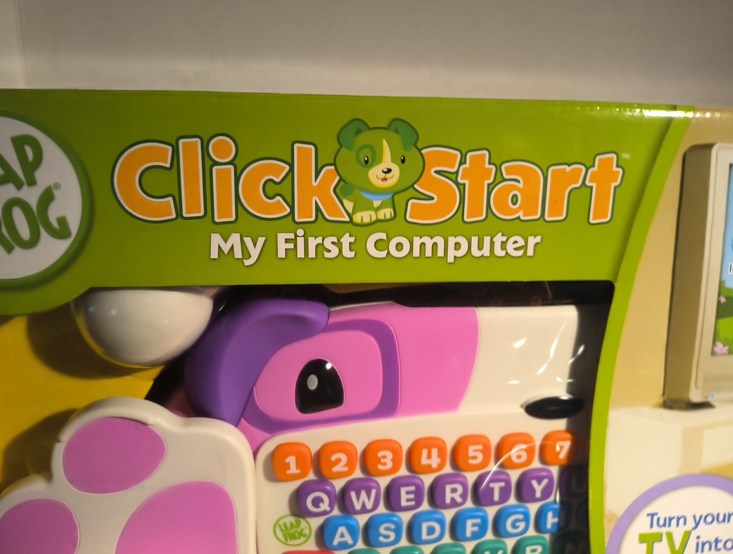 LeapFrog Clickstart My First Computer Wireless Keyboard NEW & SEALED Educational