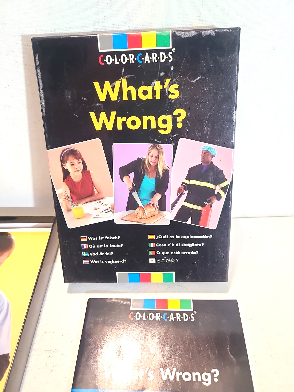 2007 Color Cards What’s Wrong? Educational Therapy Picture Card Game EXCELLENT