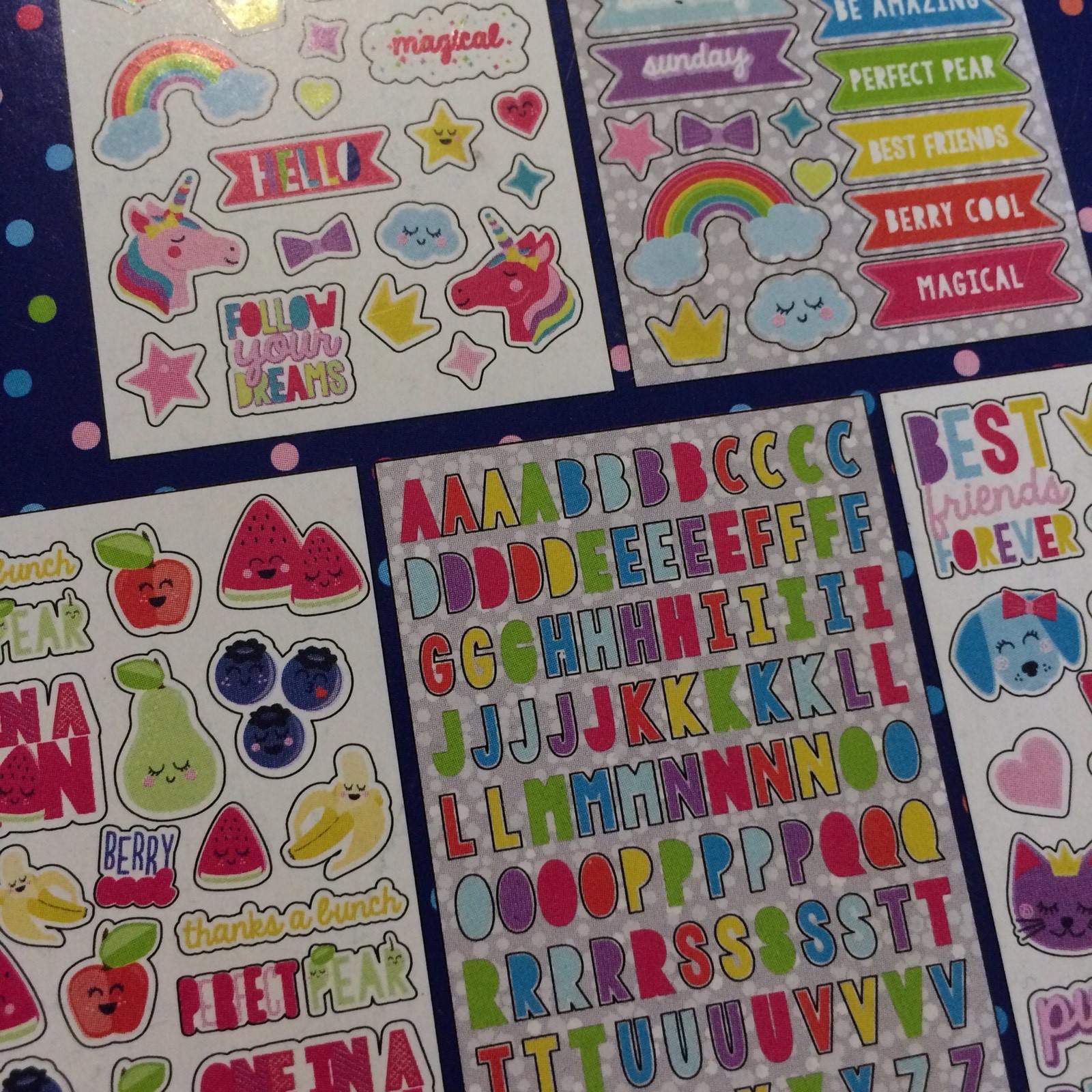 Lot Of 20 Sticker Books For Girls Age 5+ (255 Stickers Per Book) New