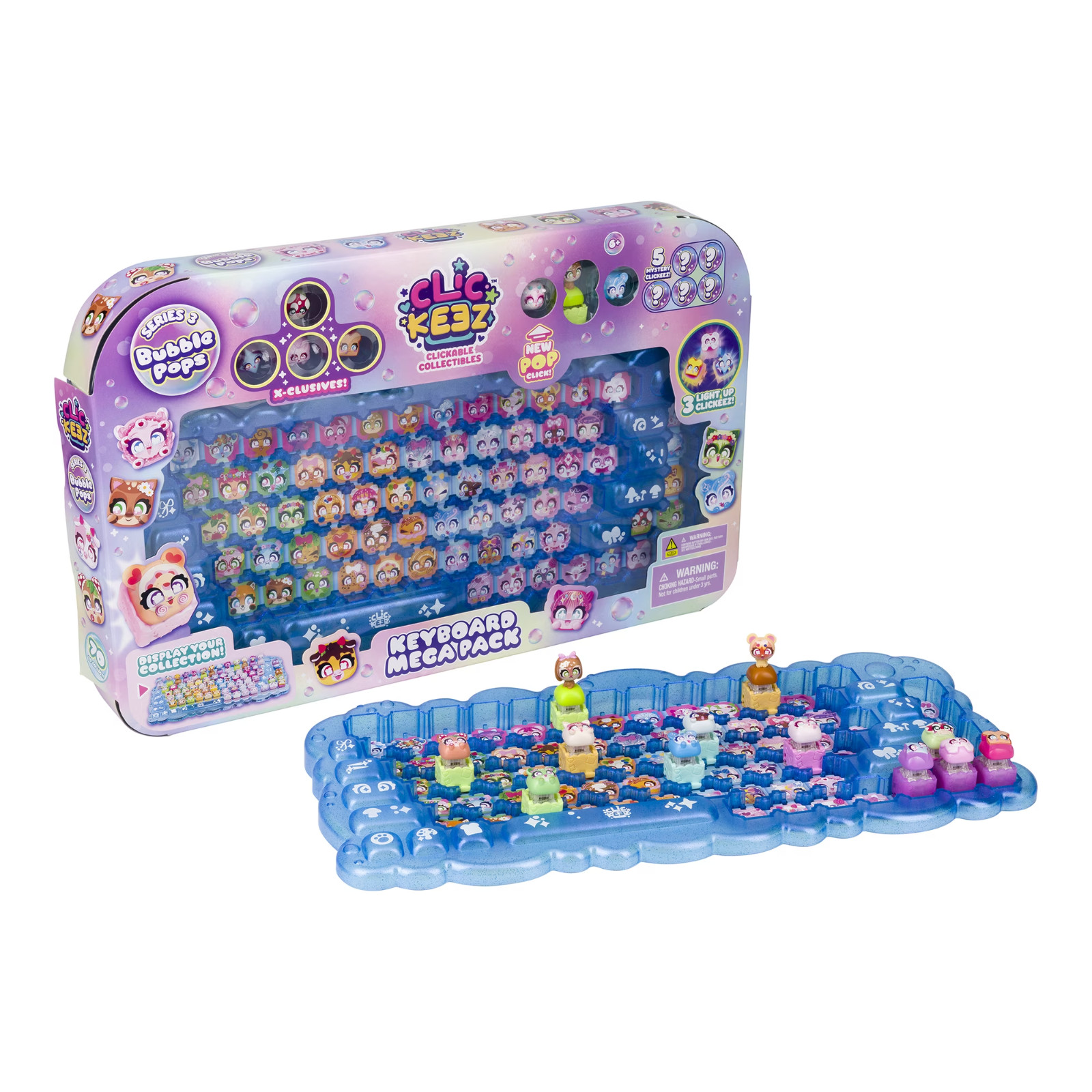 Clickeez Keyboard Mega Pack ~ Series 3 – Bubble Pops | Ships Free
