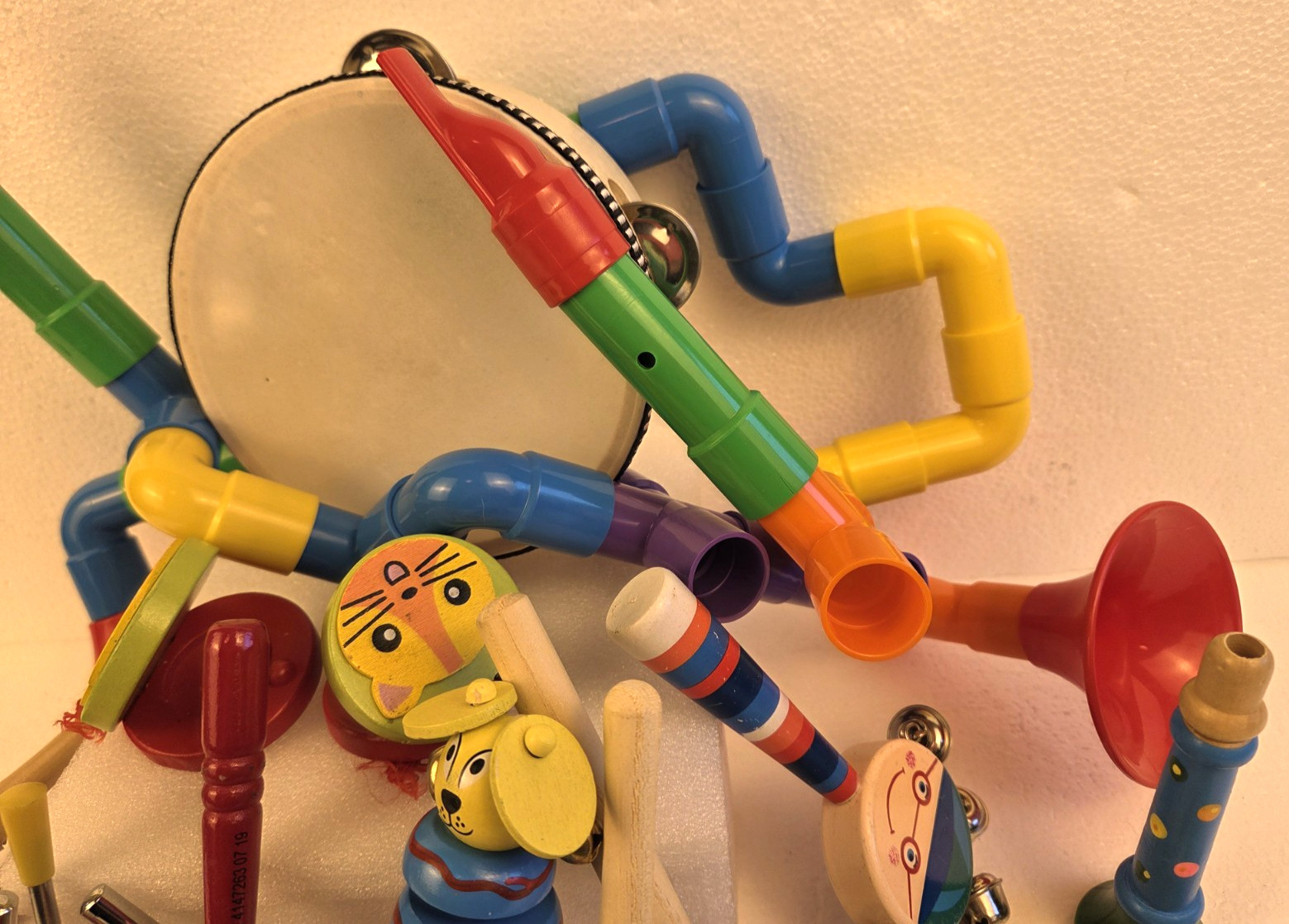 Toy Lot Musical Rhythm Instruments Preschool Daycare Wooden Toy Lot