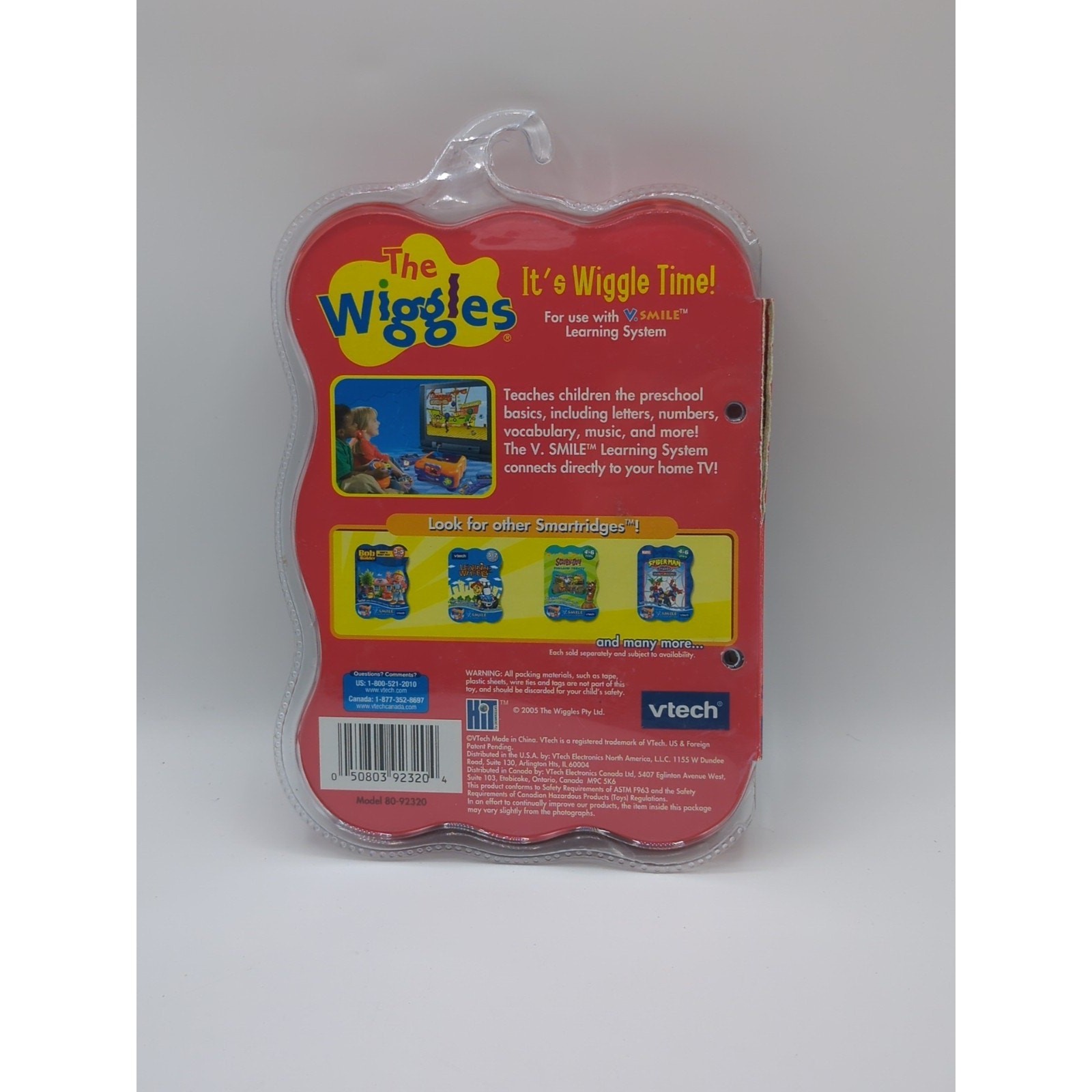 VTech V.Smile The Wiggles It’s Wiggle Time Smartridge Game Cartridge 2005