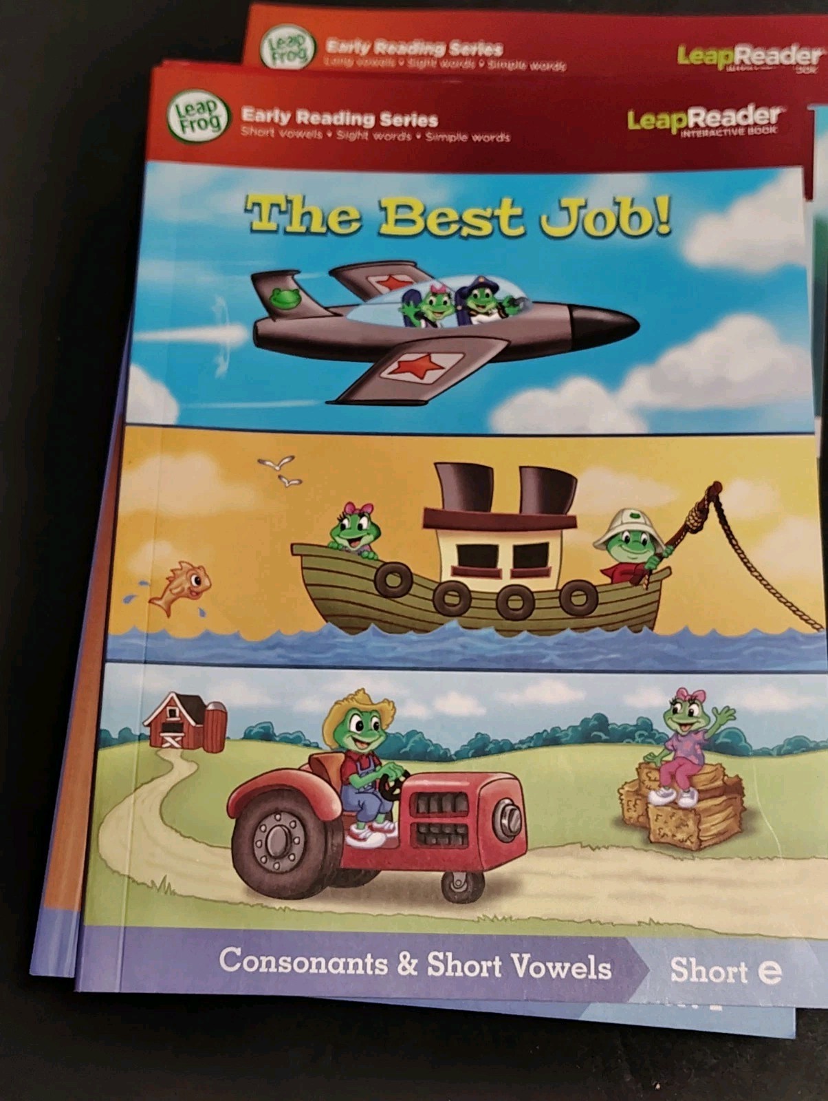 Leap Frog-11 Leap Reader Books – With Learn To Read Circular Parent Guide