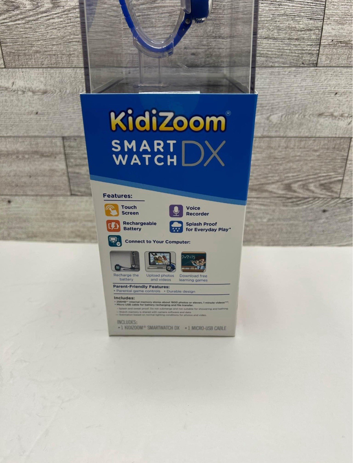 VTech Kidizoom Smartwatch DX Blue The Smartest Watch for Kids Ages 4 And Up. NEW