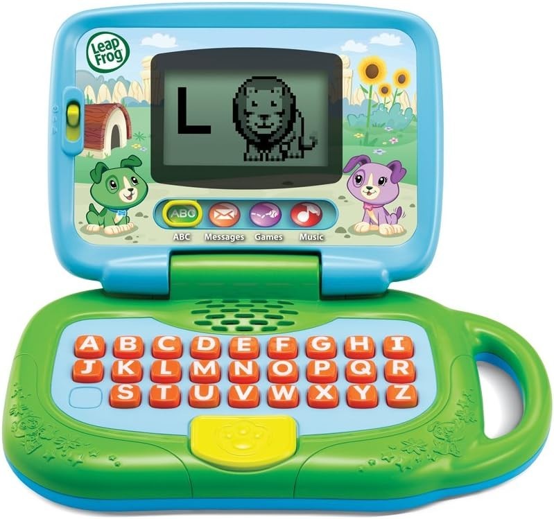 LeapFrog My Own Leaptop in Green – 4 Learning Modes for Early Vocabulary