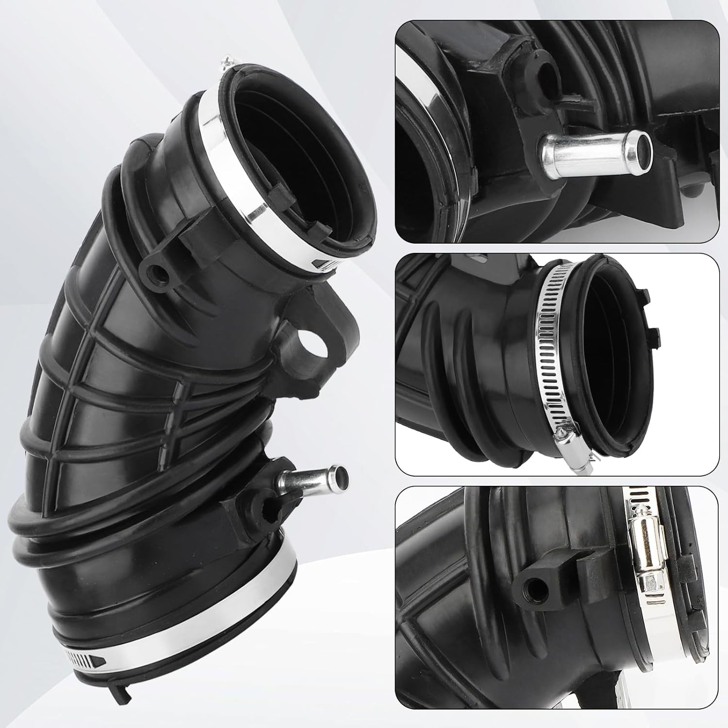Air Intake Hose with Clamps for 2002-2004 Honda CR-V CRV 2002-2006 Acura RSX bas