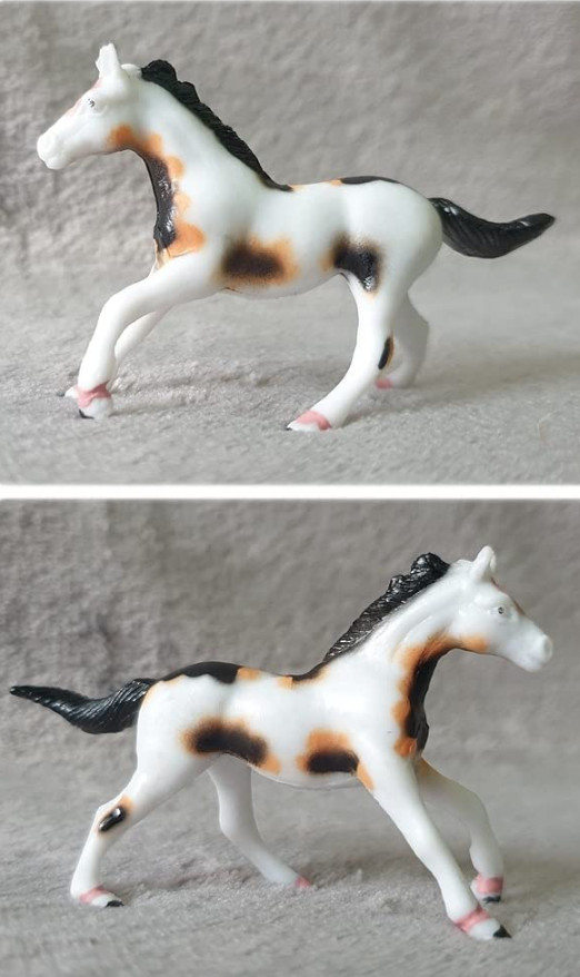 18 Pcs Plastic Miniature Pony Horse Toy Figurines Cake Toppers