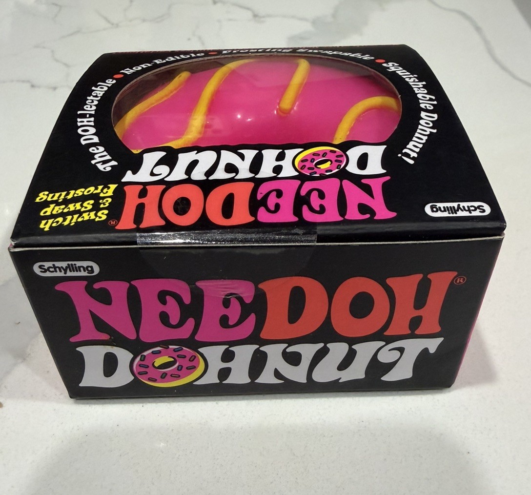 Schylling Nee Doh Dohnut Squishable